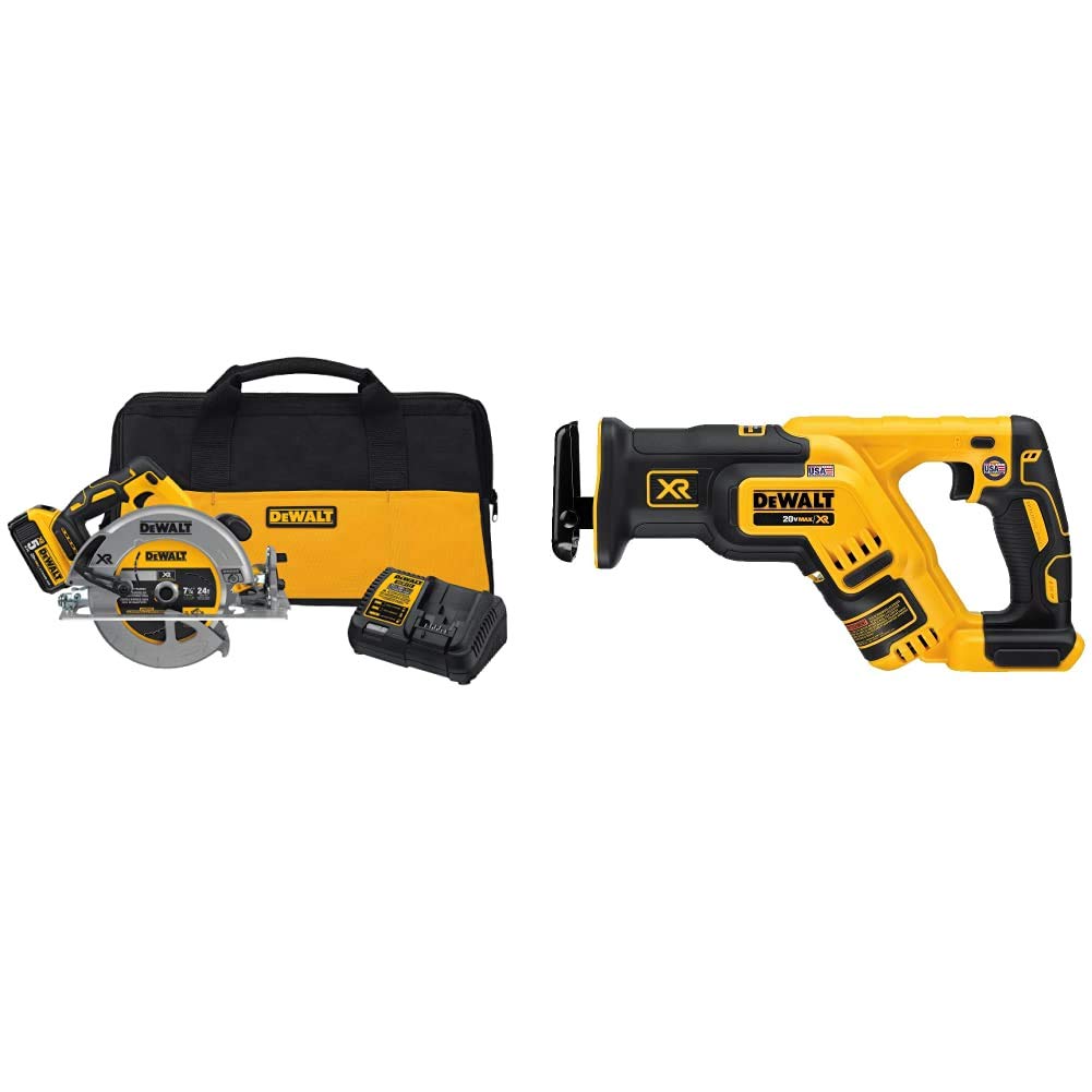 Cordless Circular Saw and Reciprocating Saw Bundle S373913