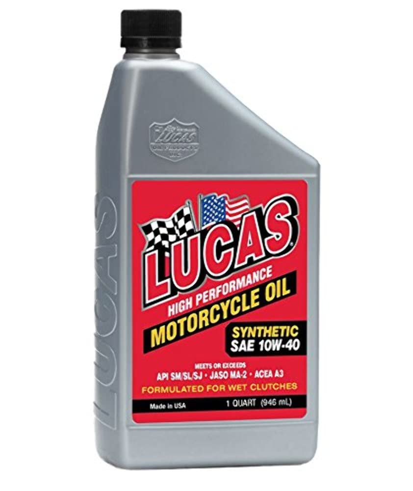 Synthetic 10W-40 Motorcycle Oil Case of 6 M7950