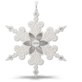 Porcelain Snowflake Christmas Ornament R151