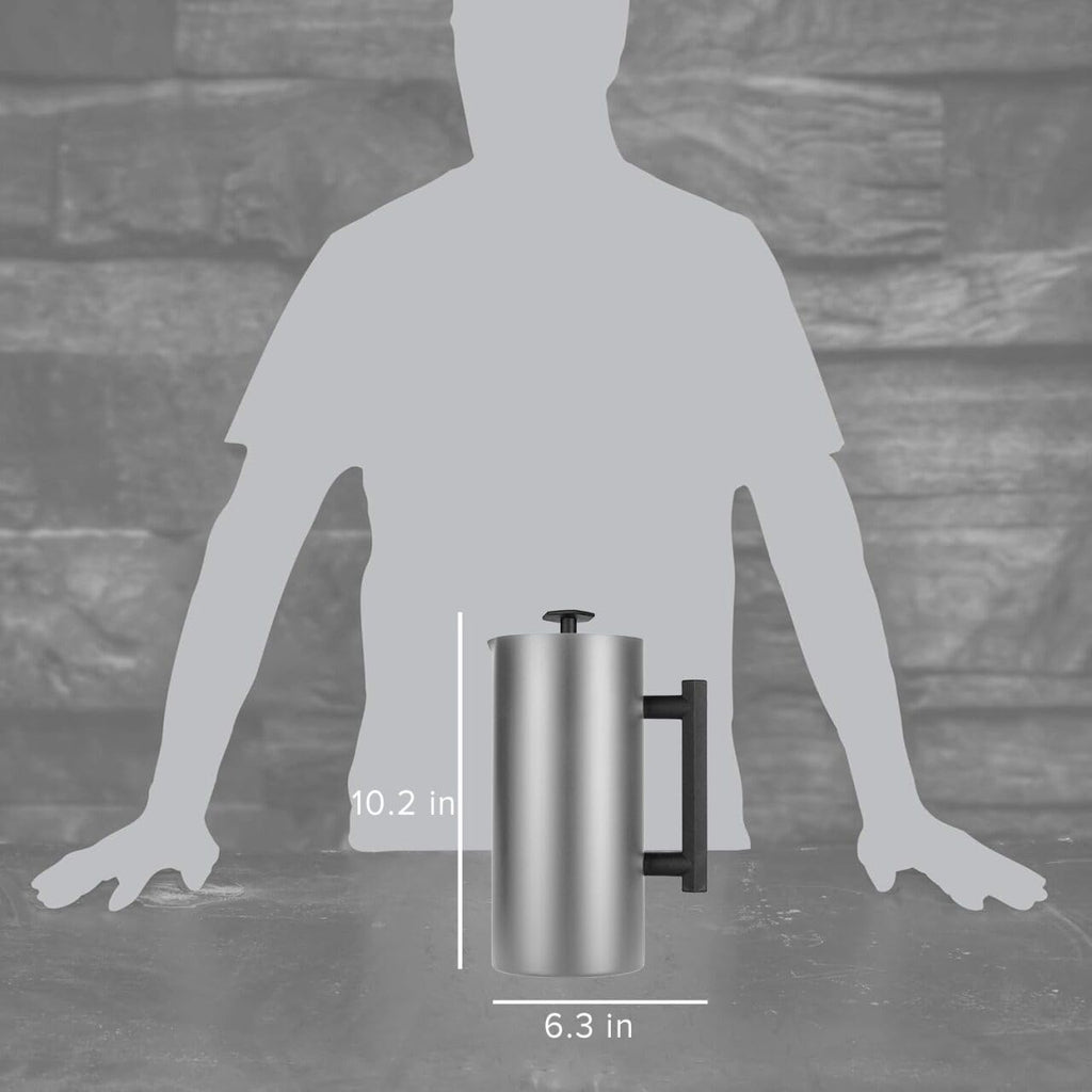 32oz Stainless Steel French Press M7881