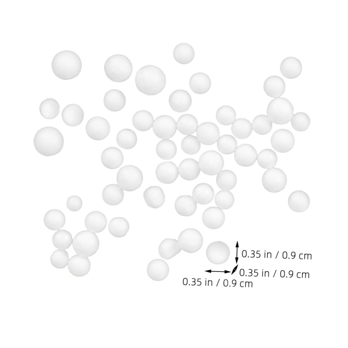 White Soft Foam Stuffing L111
