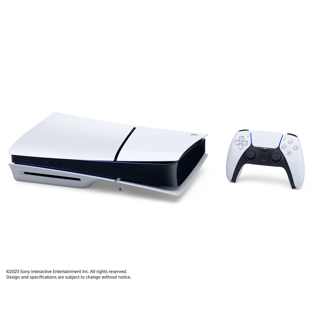 White 2TB Disc Edition Gaming Console with Wireless Controller B1690