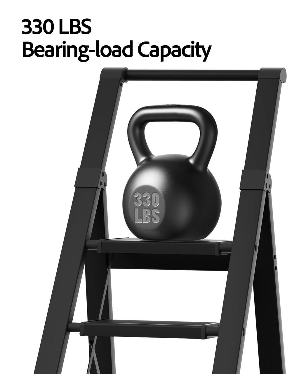 5 Step Aluminum Folding Ladder K837