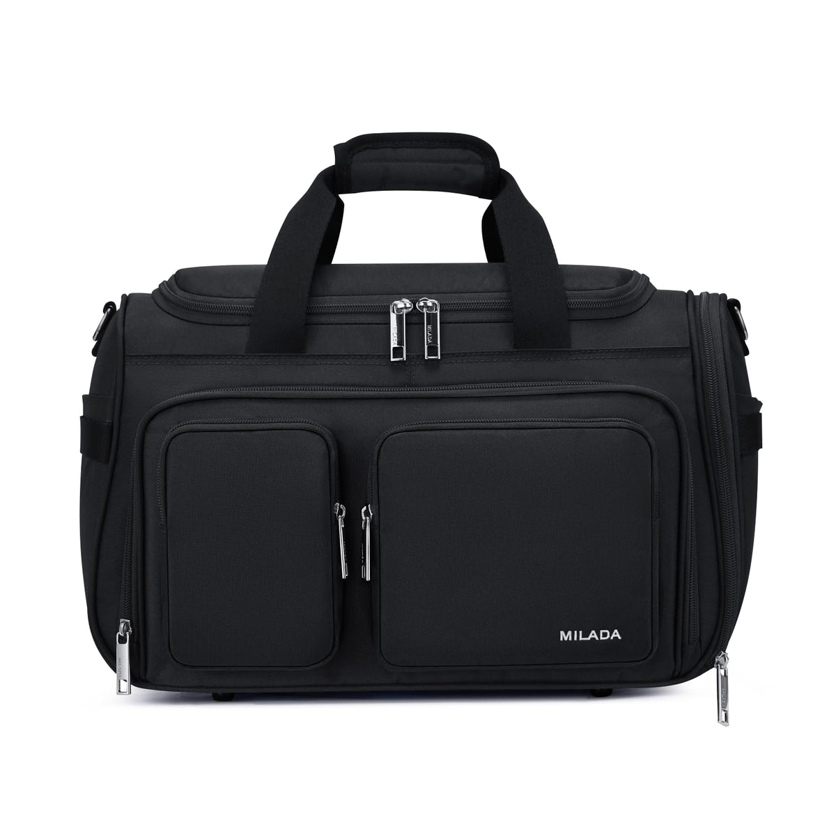 Lightweight Foldable Underseat Carry On Luggage Black J4156