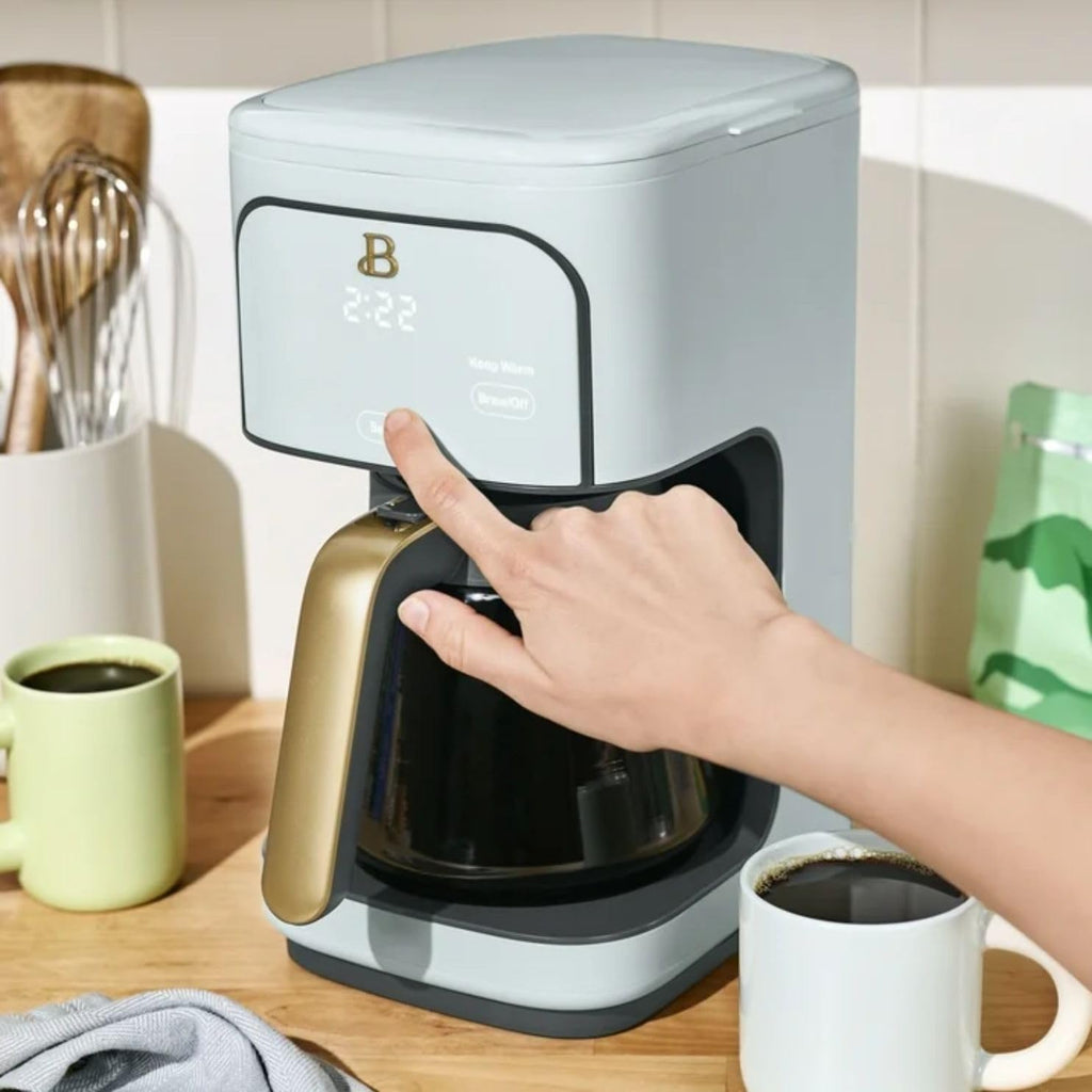 12-Cup Programmable Drip Coffee Maker with 24h Timer E8721