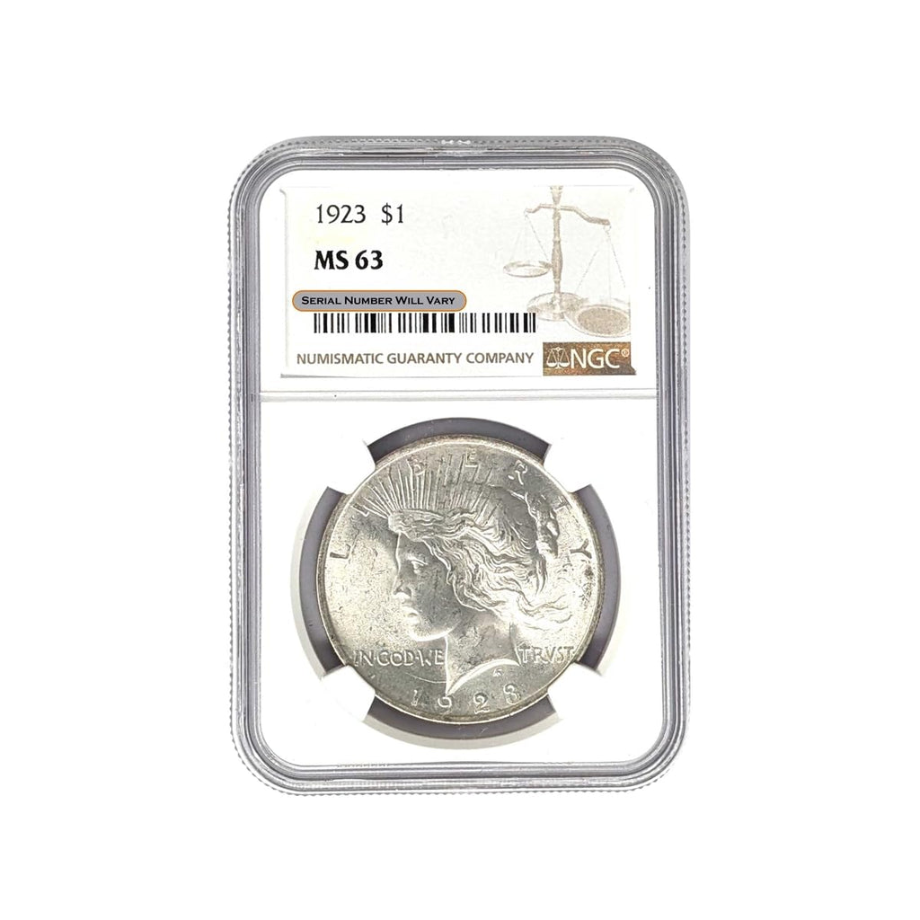 Peace Silver Dollar E74946