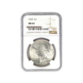Peace Silver Dollar E74946