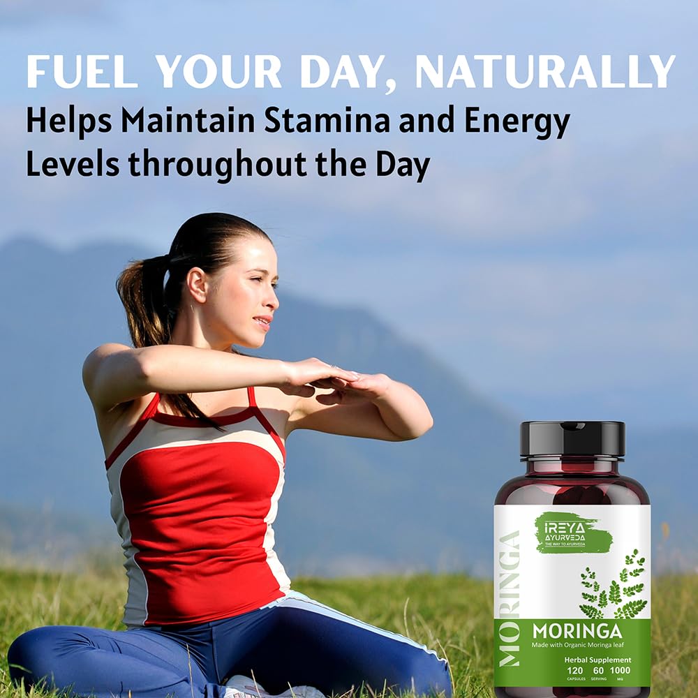 1000 mg Moringa Capsules H9859