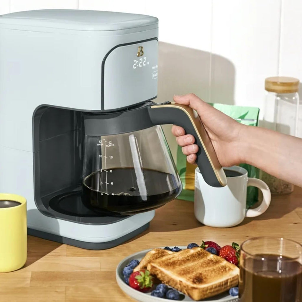 12-Cup Programmable Drip Coffee Maker with 24h Timer E8721