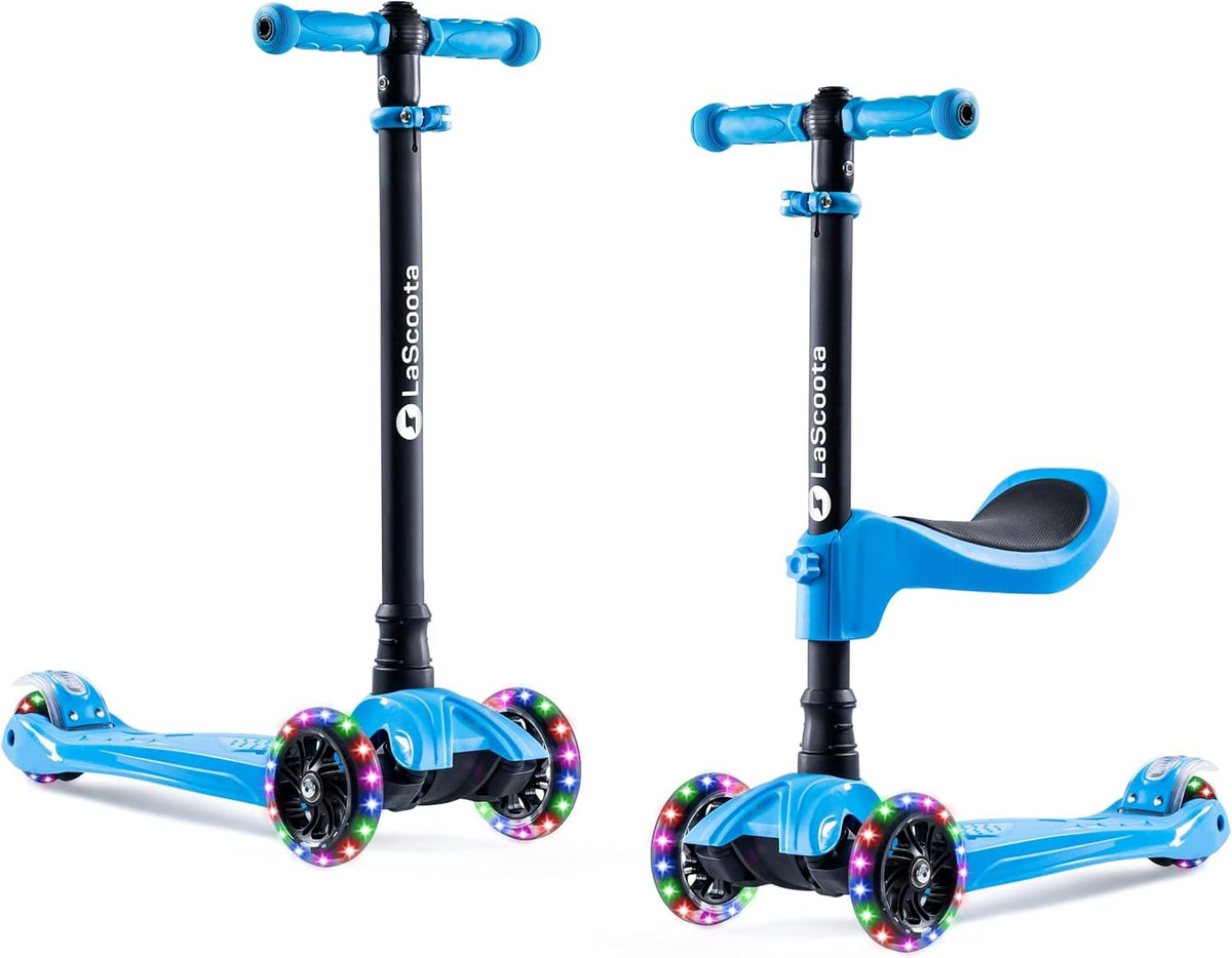 2-in-1 Kids Kick Scooter with Seat O974380