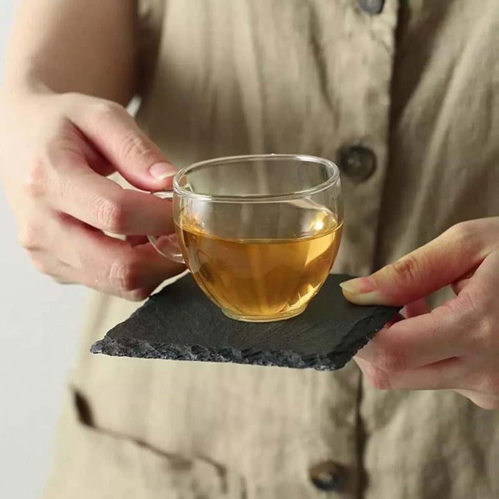 Natural Stone Coasters Set A166