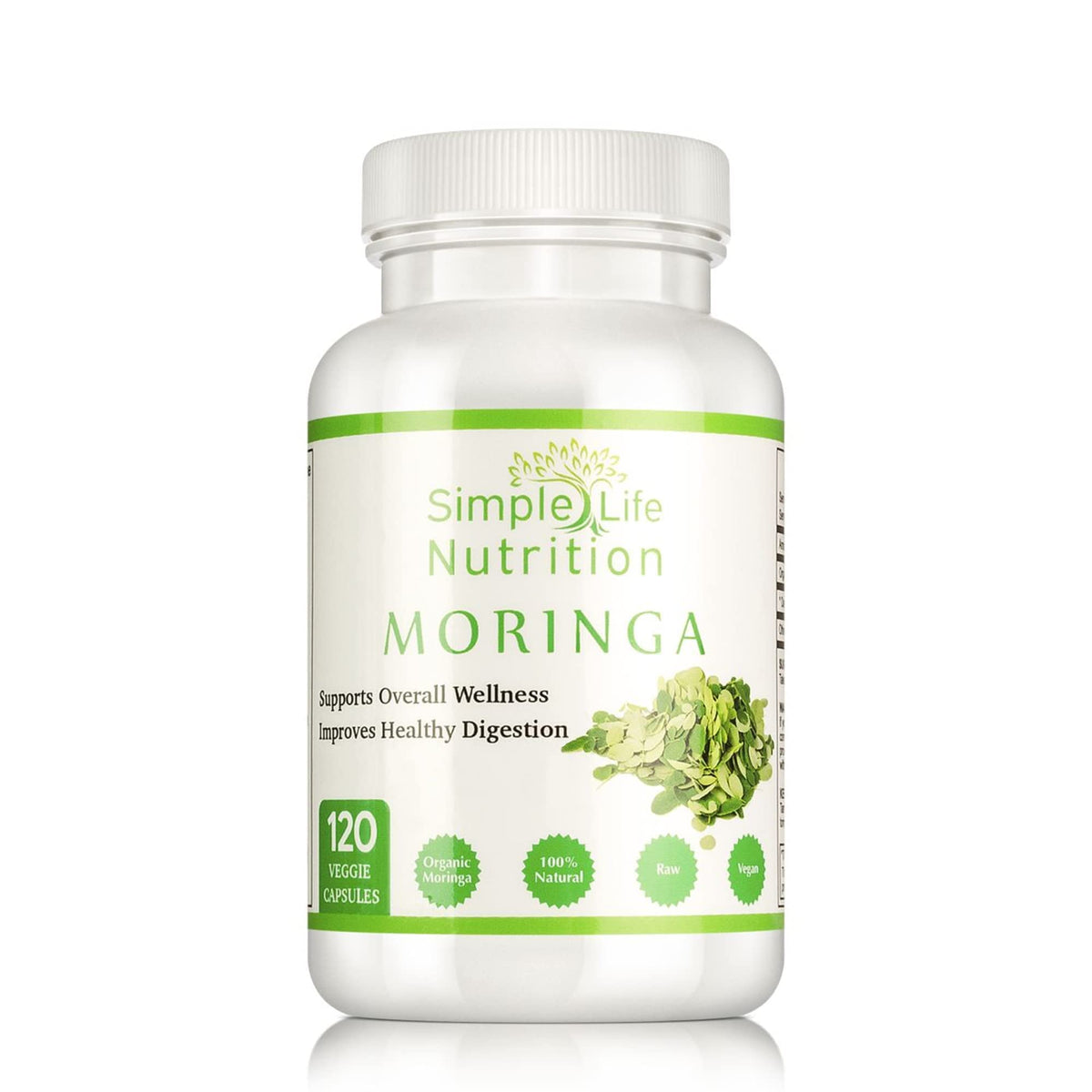 Organic Moringa Powder Capsules Q832