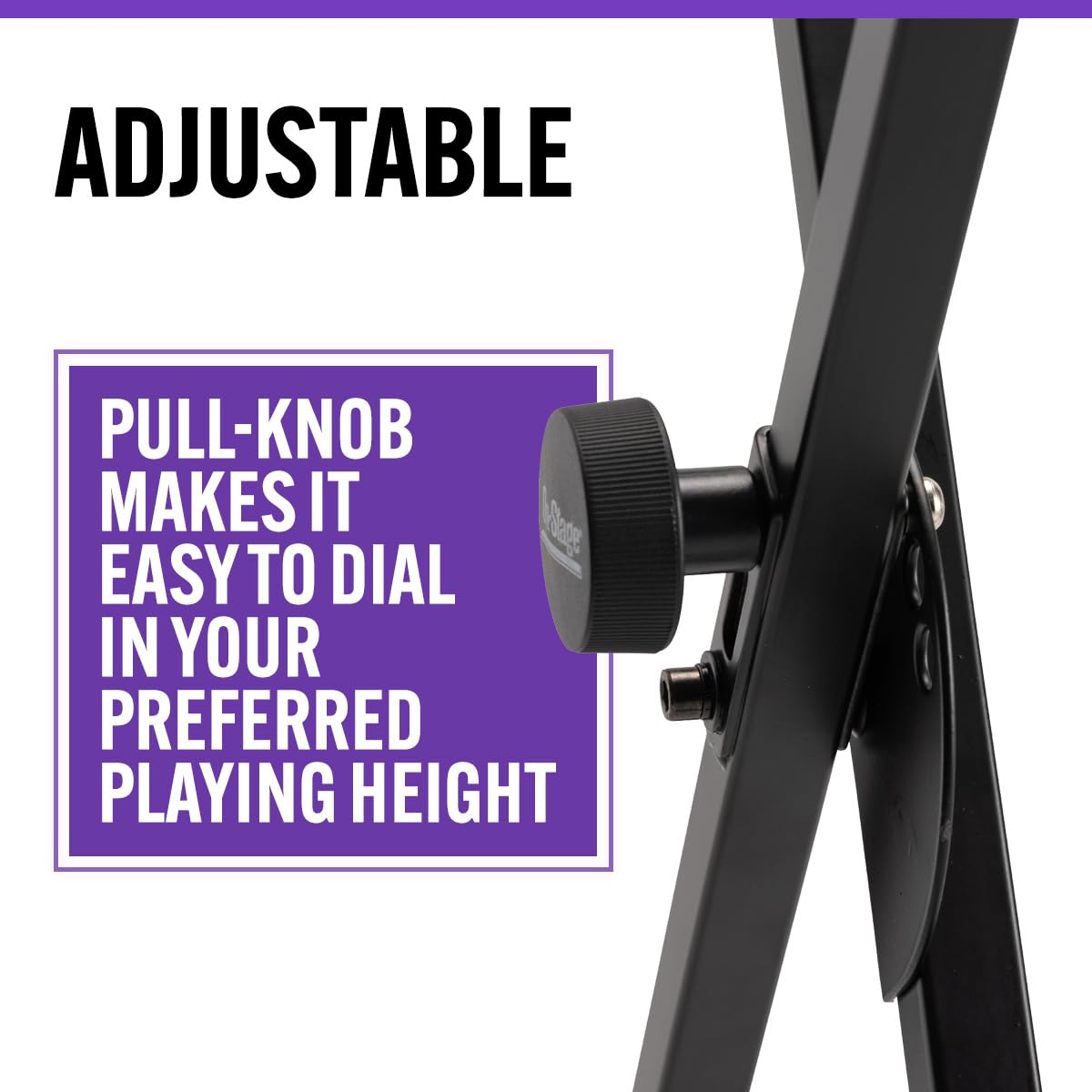Double-X Keyboard Stand with Lok-Tight Construction X62130