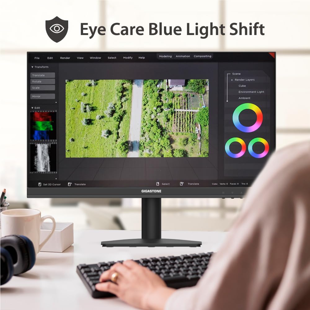 22 inch LED Monitor 75Hz FHD Frameless G257
