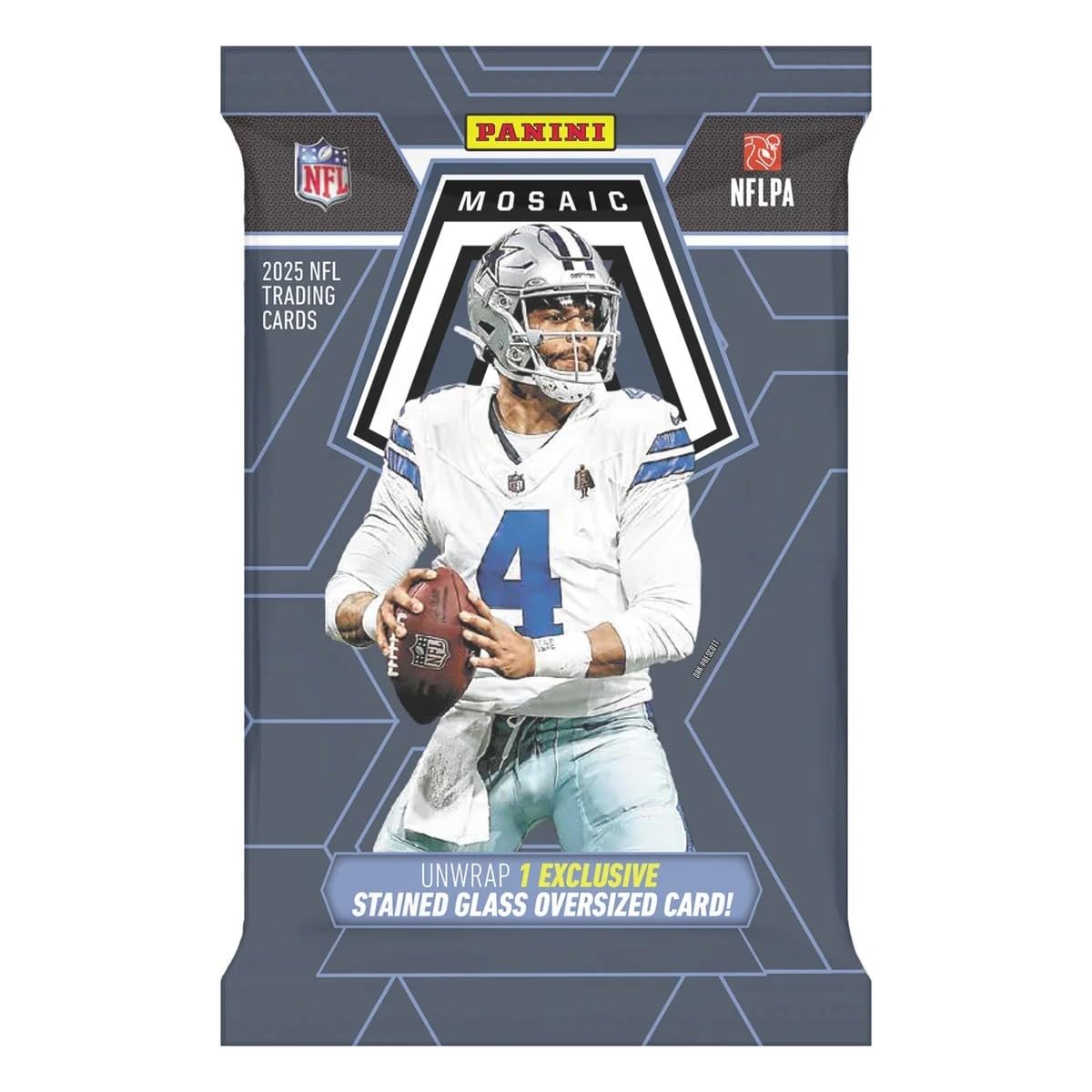 2025 Mosaic Football Trading Card Box Oversized Card Y14068