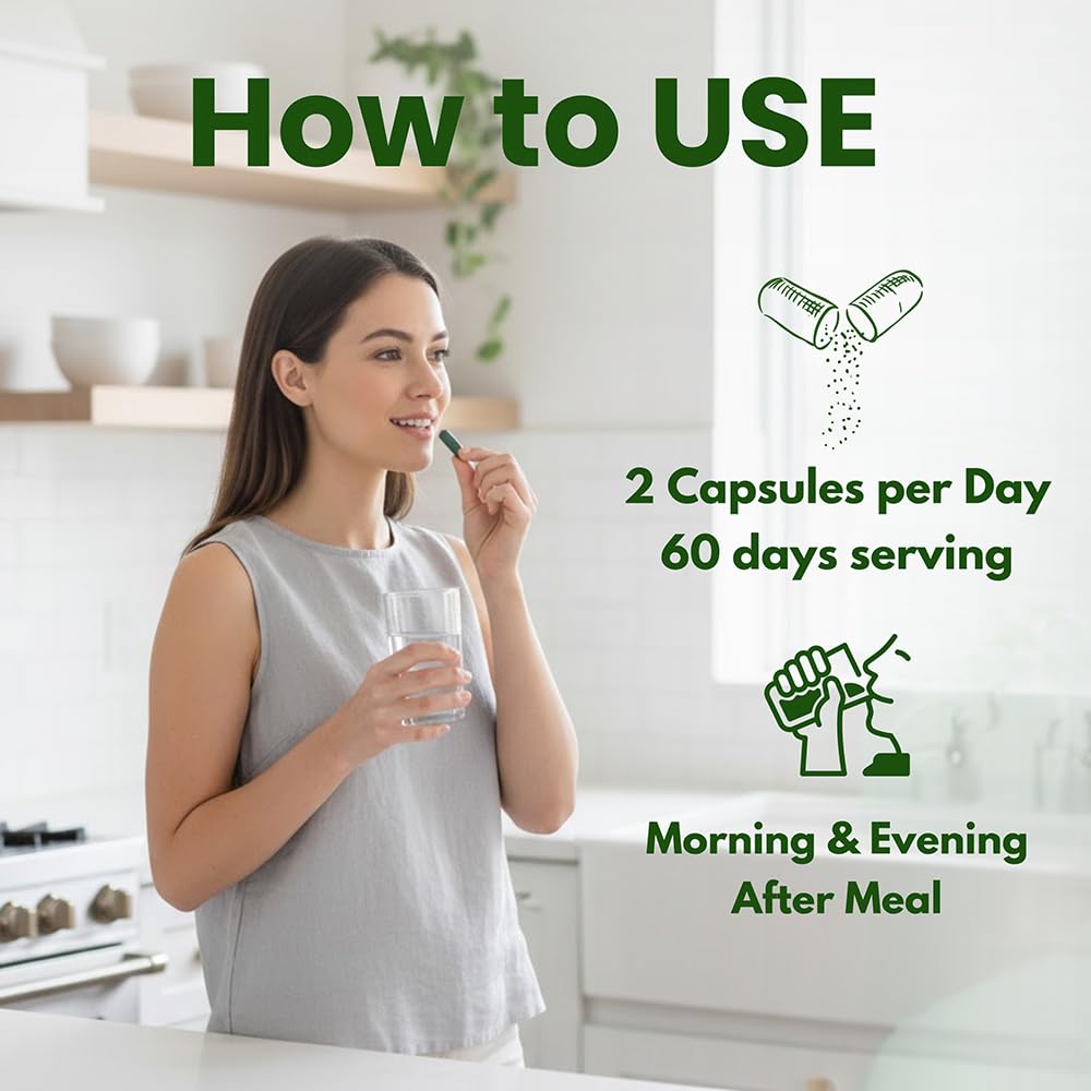 1000 mg Moringa Capsules H9859