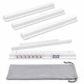 Set of 4 Magnetic Wooden Mahjong Racks with Pushers X6252
