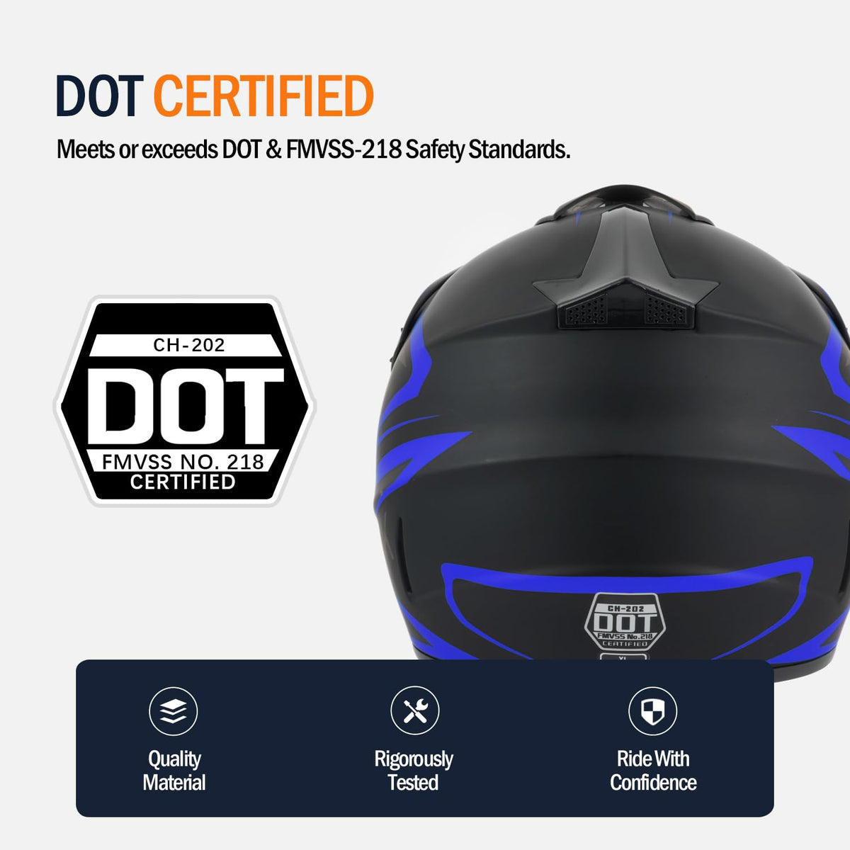 Kids Motocross Full Face Helmet P222013