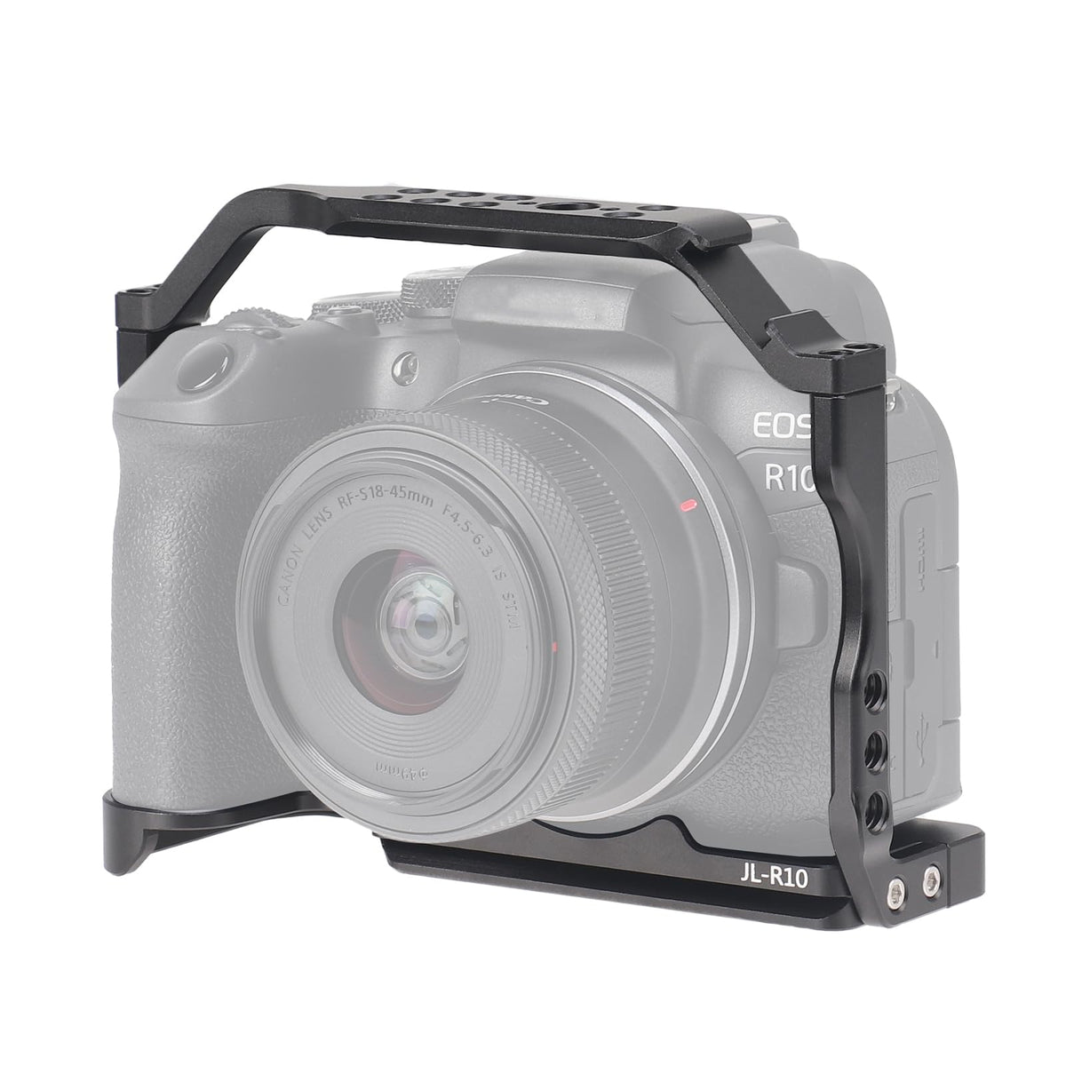 Camera Cage with NATO Rail Cold Shoe Quick Release Plate L399