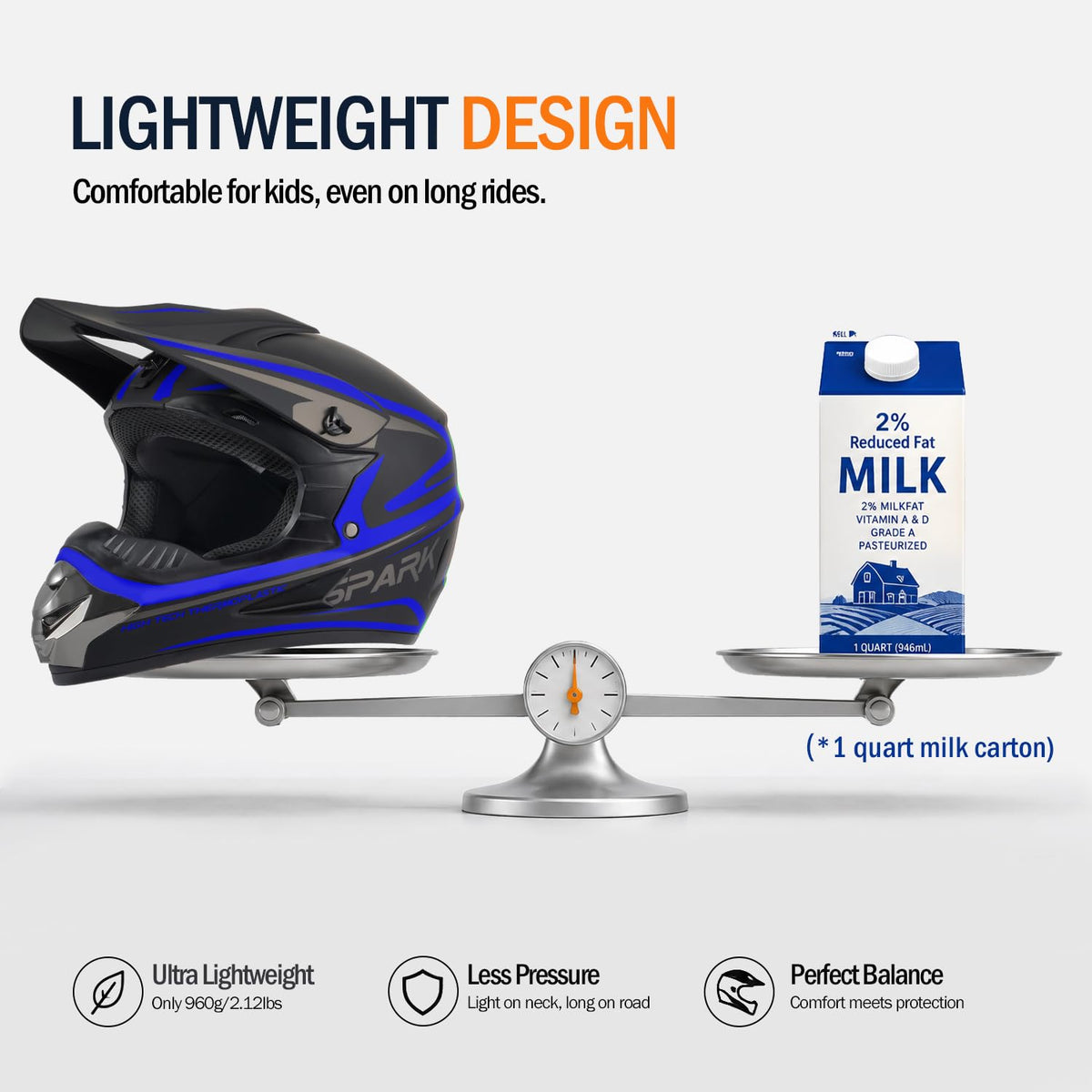 Kids Motocross Full Face Helmet P222013