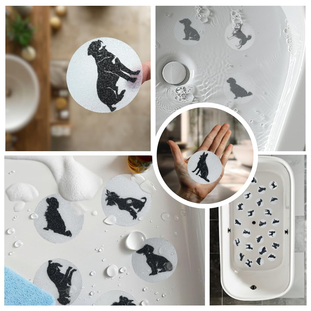 24 PCS Non Slip Bathtub Stickers W1749