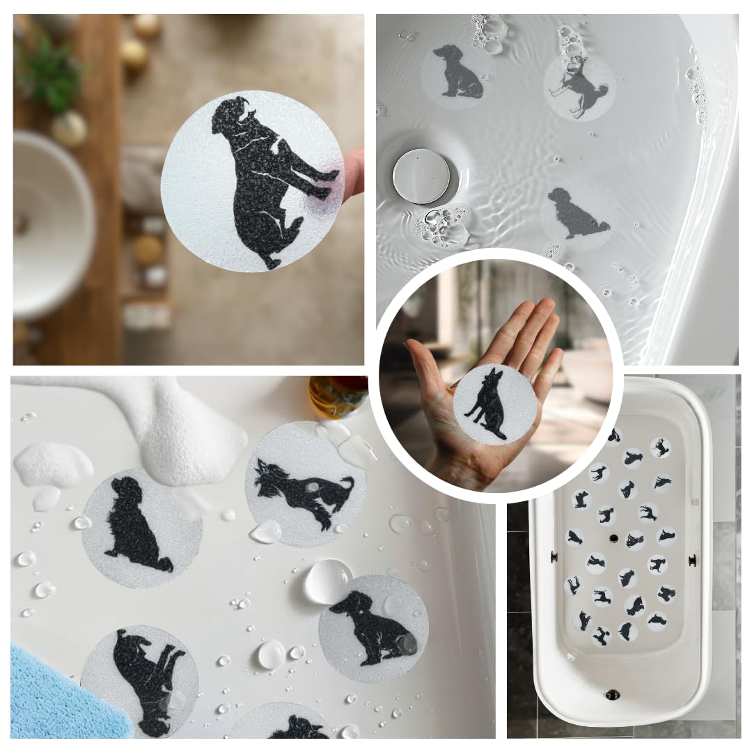 24 PCS Non Slip Bathtub Stickers W1749