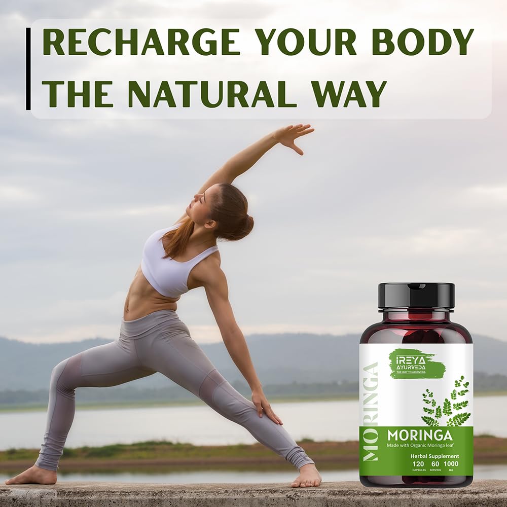 1000 mg Moringa Capsules H9859