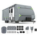 24-27FT 8 Layers Windproof RV Cover with Tire Cover P173