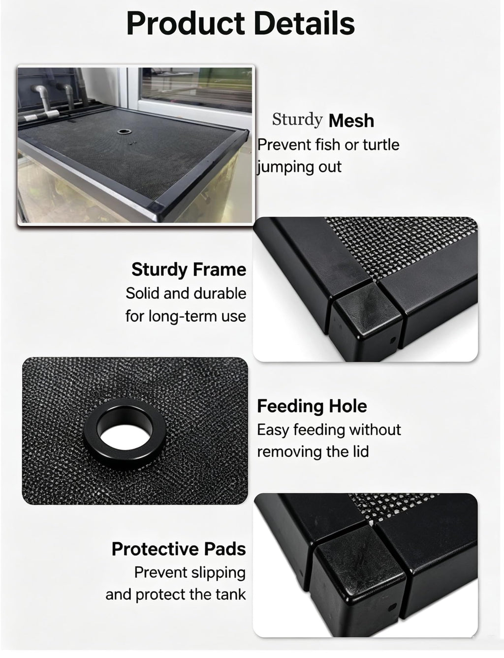 Aluminum Mesh Lid for Fish Tank W30123