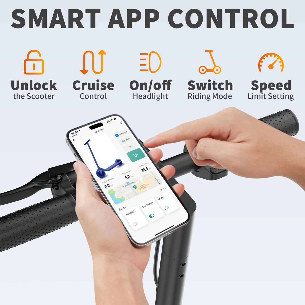 Folding Electric Scooter with Dual Brakes S121