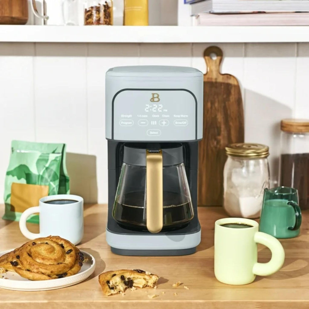12-Cup Programmable Drip Coffee Maker with 24h Timer E8721