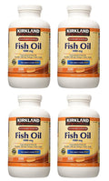 Fish Oil 1000 mg 400 Softgels 4 Pack E1101