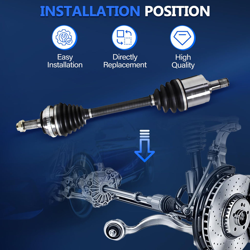 CV Axle Shaft Assembly Z22615