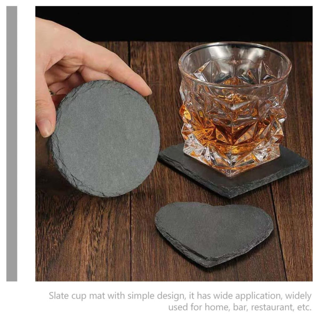 Natural Stone Coasters Set A166