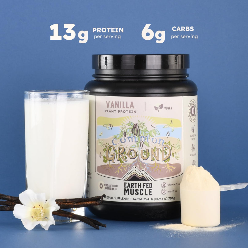 Organic Plant Protein Powder Vanilla 1.74 lb S369041