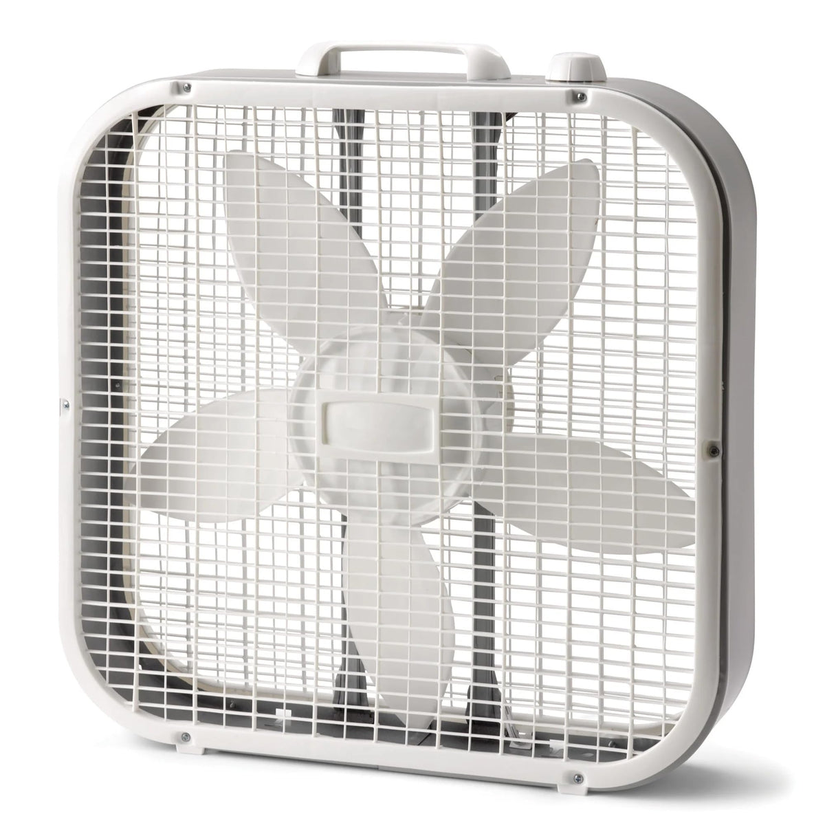 20" Classic Box Fan, 3 Speeds, White F8972