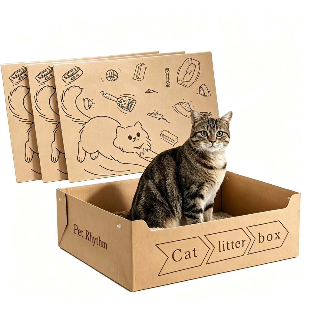 Disposable Cat Litter Box 3 Pack D213