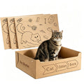 Disposable Cat Litter Box 3 Pack D213