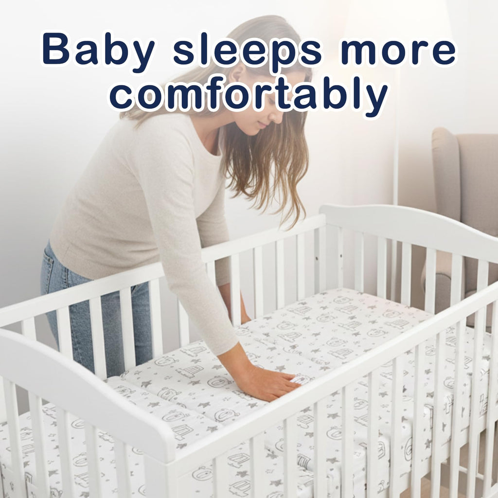 Trifold Pack and Play Mattress 38'' x 26'' x 3'' Memory Foam with Carry Bag P58288