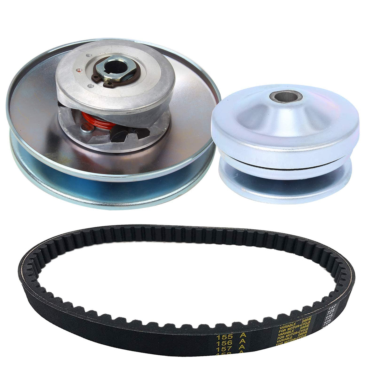 3/4" Bore 6" Diameter Asymmetric CVT Torque Converter with 5/8" Clutch and 725 Belt B757196