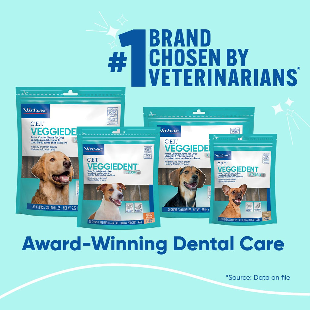 Plaque and Tartar Control Chews for Dogs, Medium C462990