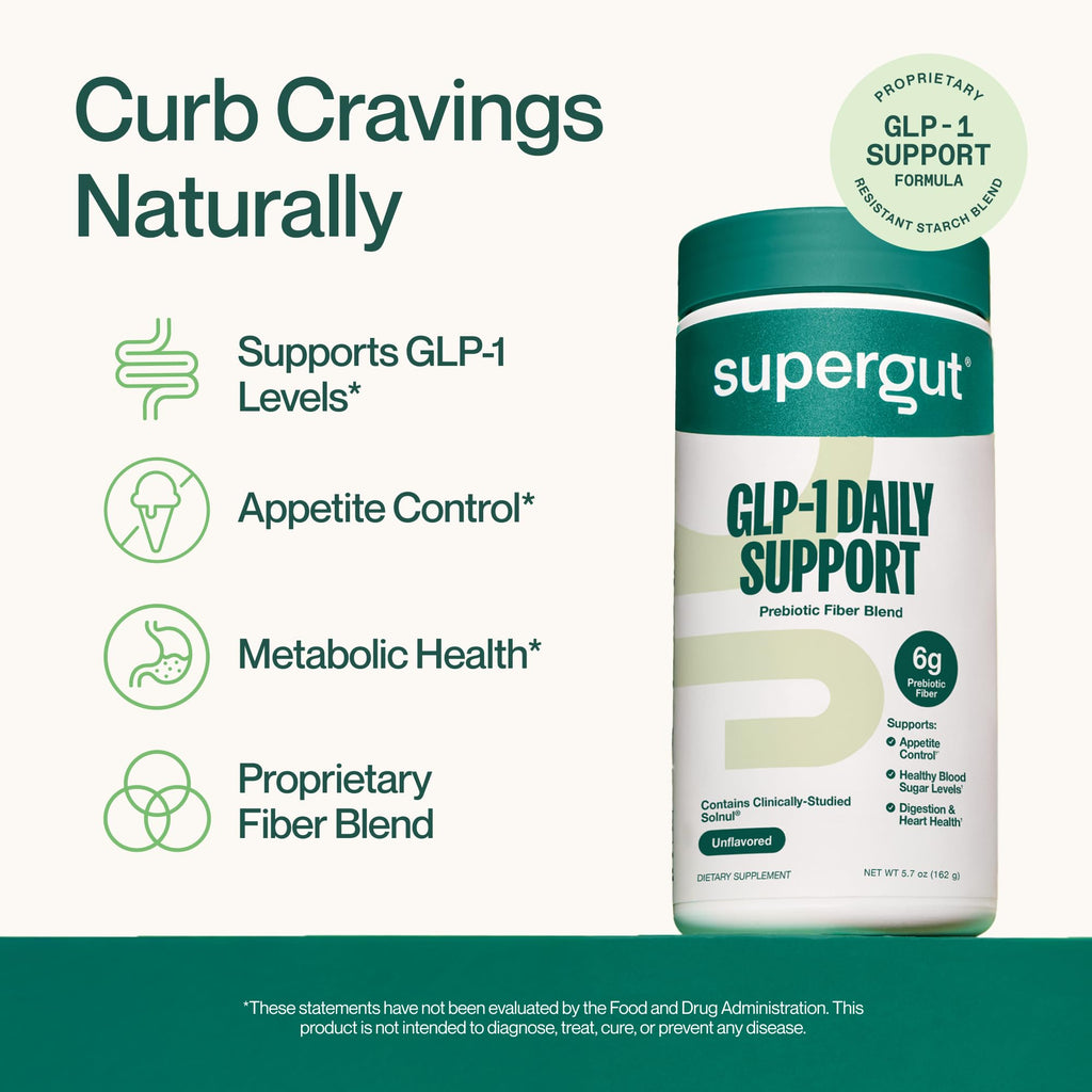 High Fiber GLP-1 Supplement Powder Drink Mix 20 Servings J235599