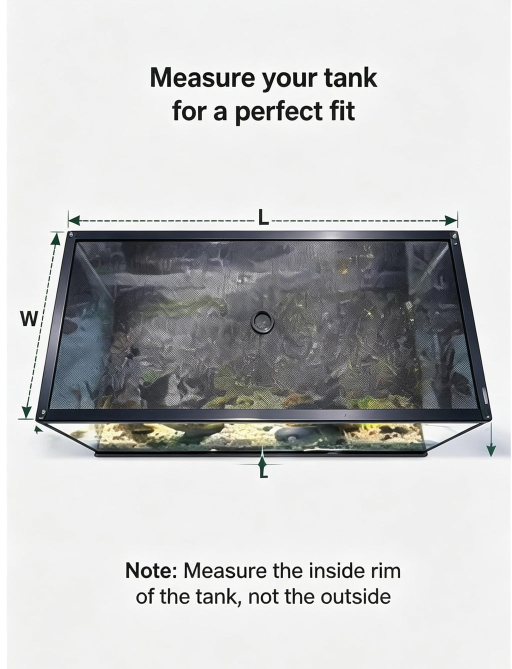 Aluminum Mesh Lid for Fish Tank W30123