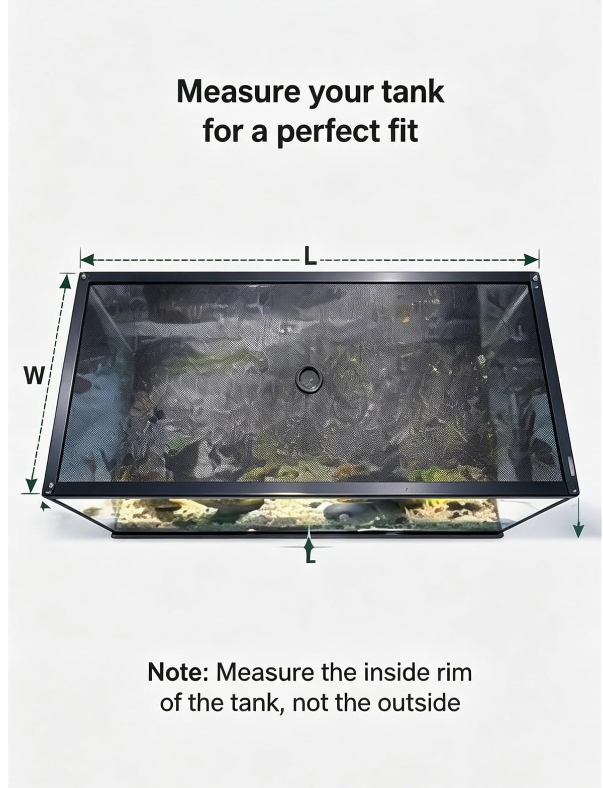 Aluminum Mesh Lid for Fish Tank W30123