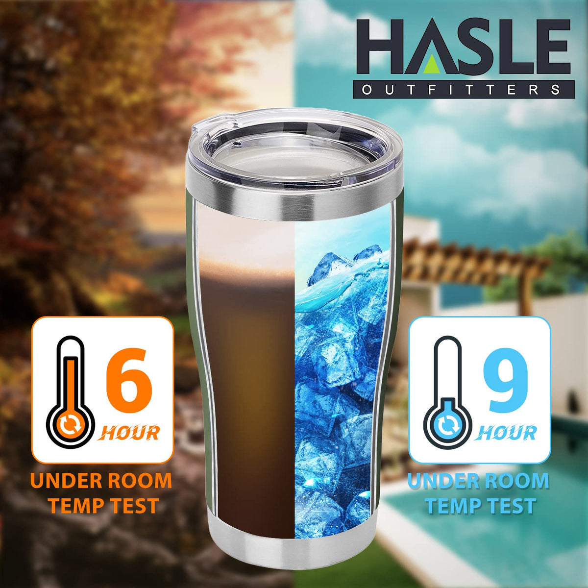 20 oz Stainless Steel Vacuum Insulated Tumbler with Lid H11939