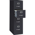 4 Drawer Vertical File with Lock, Black T258