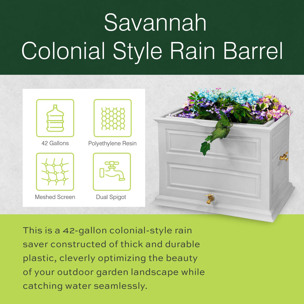 Rain Saver with Planter Top, 42 Gallon P226008