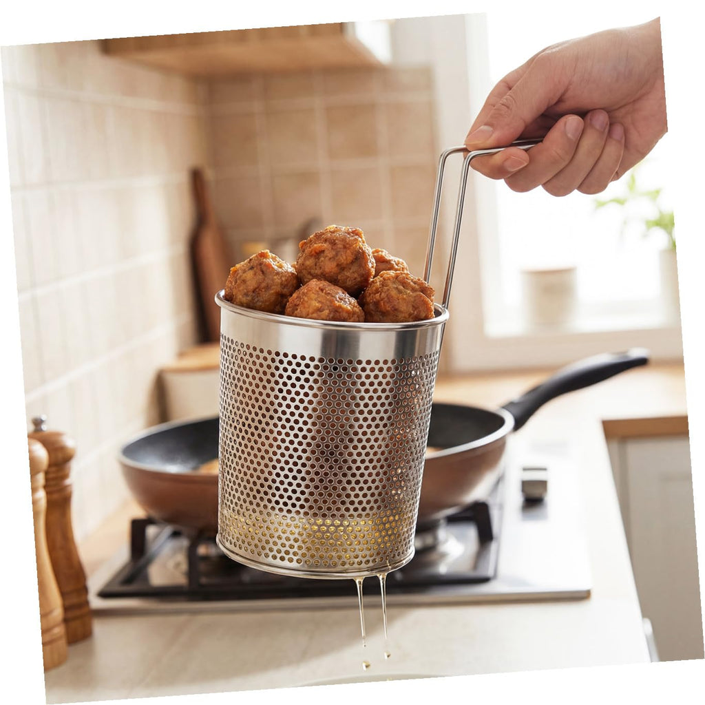 Stainless Steel Noodle Sieve with Handle N51494