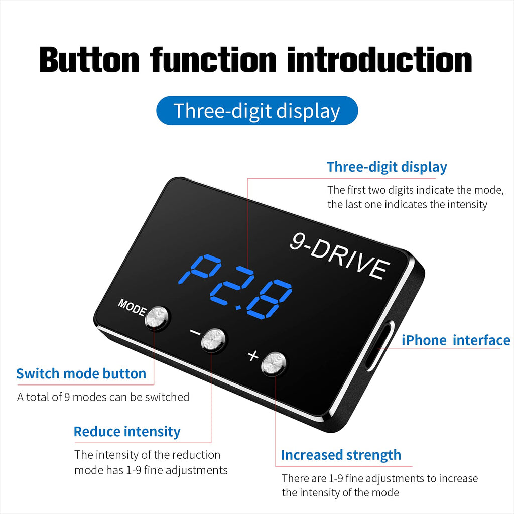 9 Drive Modes Electronic Accelerator Z20757