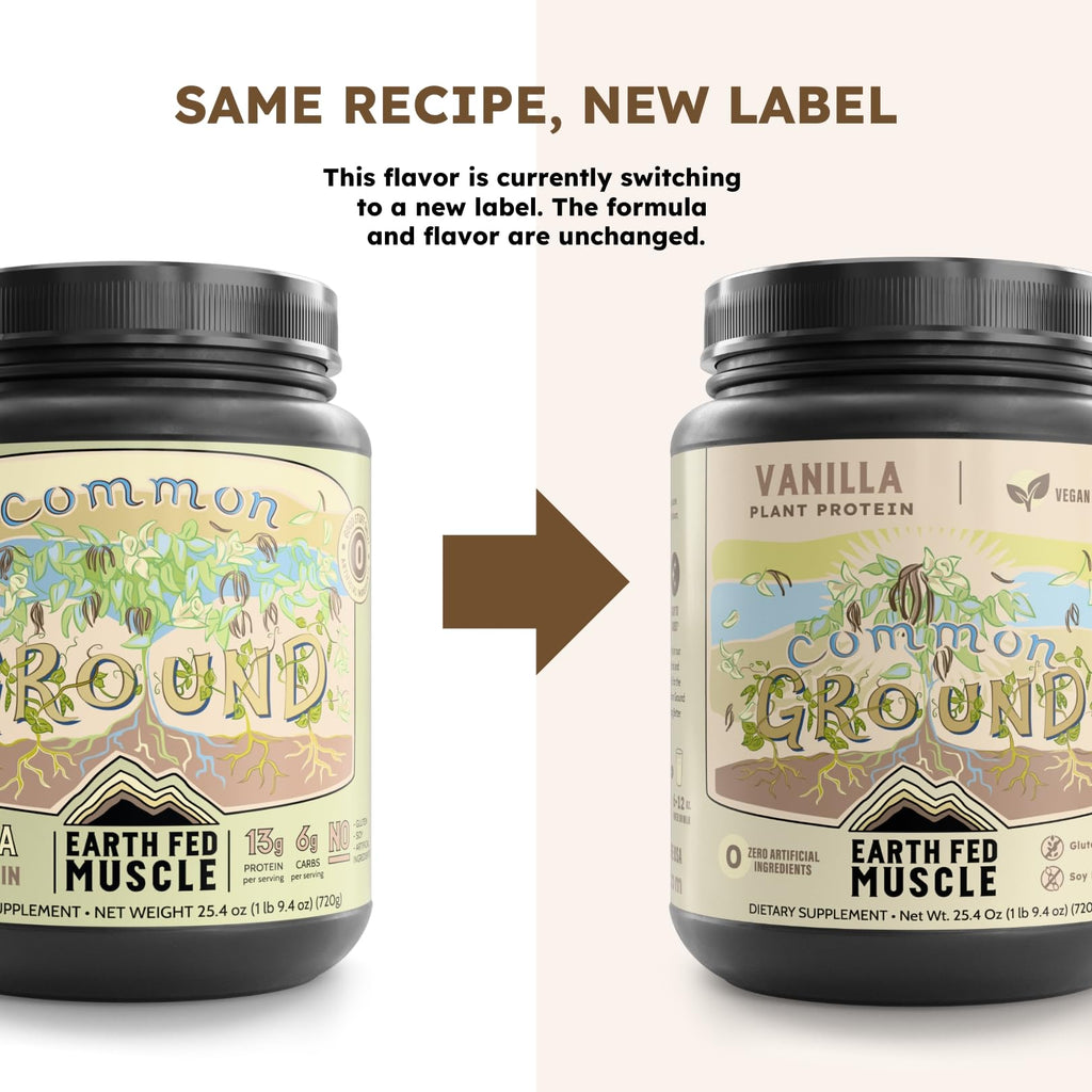 Organic Plant Protein Powder Vanilla 1.74 lb S369041